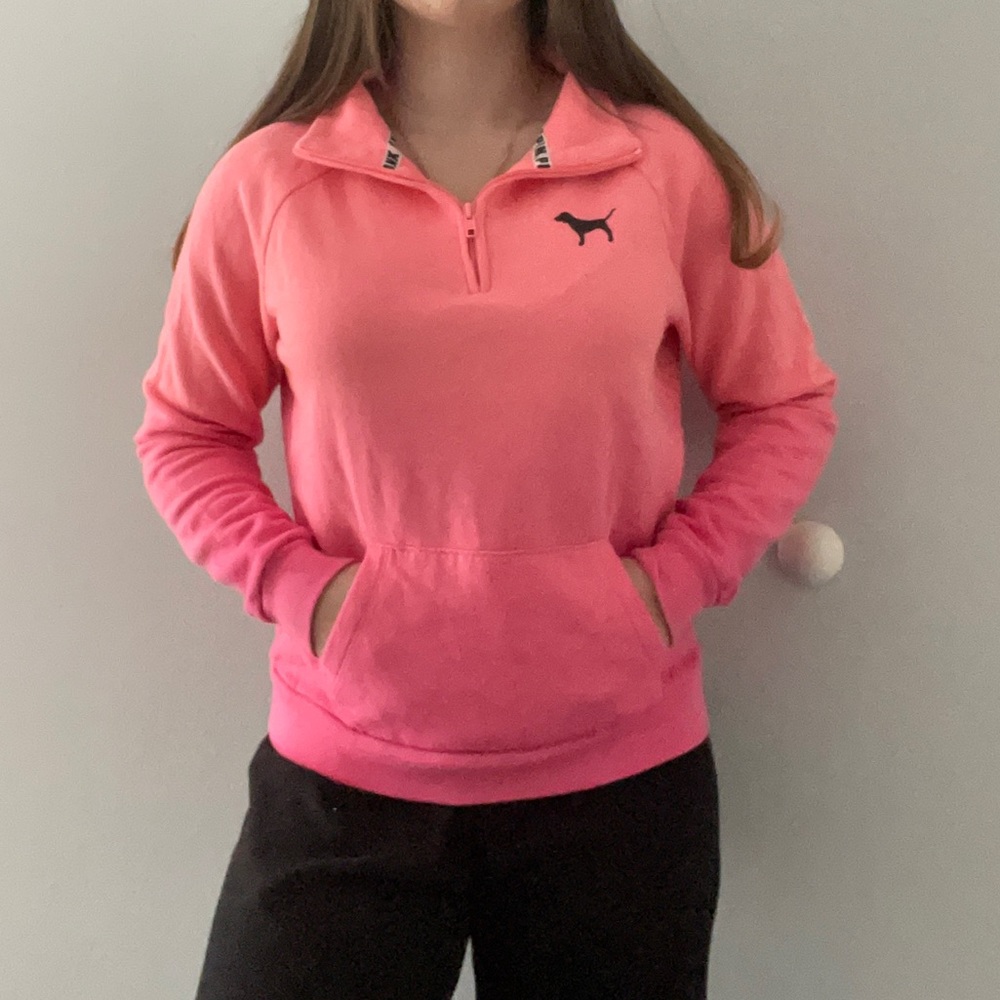 PINK quarter zip